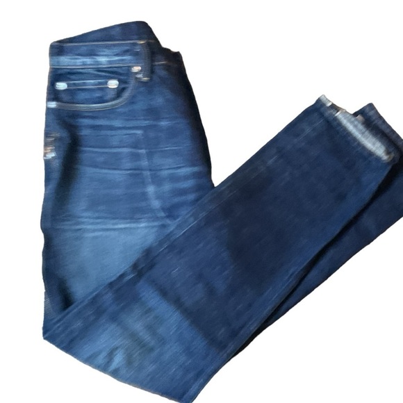 Mr. Completely Skinny Medium Wash Zipper Selvedge Denim Jeans Size 29 - Picture 6 of 15